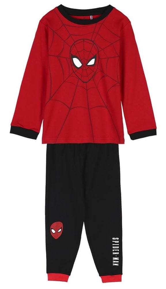 Disney chlapčenské pyžamo Spiderman 2900000364, červená, 104